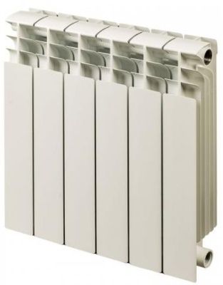  Радиатор биметалл КОРВЕТ 500/100 14 секций 1,95кг 195Вт/секция купить в Воронеже