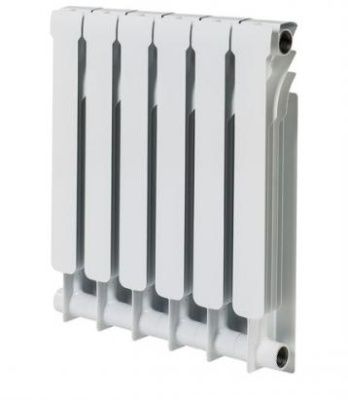  Радиатор биметалл КОРВЕТ  500/80  3 секции 1,6кг 163Вт/секция купить в Воронеже