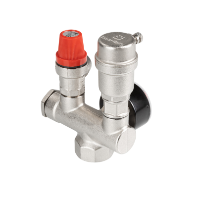  Группа безопасности VALTEC, с латунным корпусом (с манометрами 0-4 бар ) (1/20) купить в Воронеже