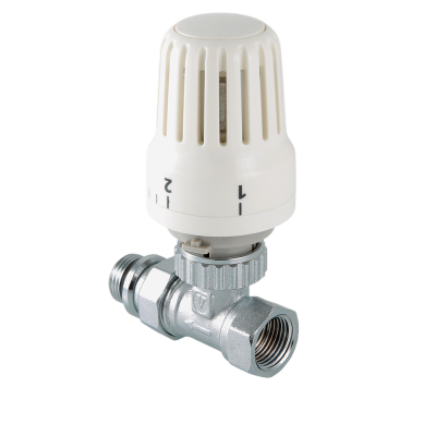  Клапан с термостатической головкой VALTEC, для рад. прямой 1/2" (1/22) купить в Воронеже