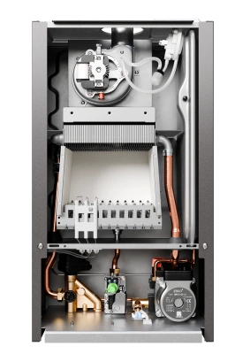  Газовый настенный котел одноконтурный E8 tempo GHC24V стеклянная панель чёрная купить в Воронеже