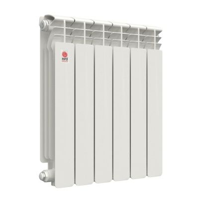  Радиатор алюминиевый НРЗ серия ПРОФИ 500/100  5 секций вес 1,5кг 200Вт купить в Воронеже