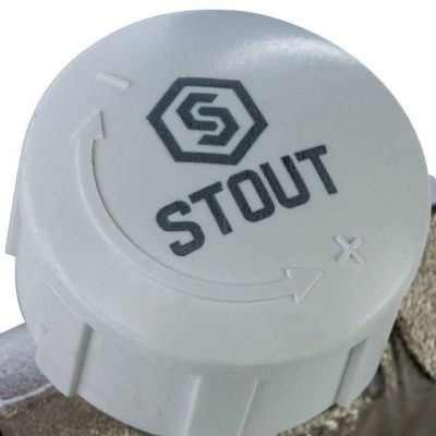  Клапан термостатический, прямой STOUT 1/2 купить в Воронеже