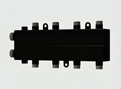 СЕВЕР Разделитель гидравлический совмещённый с коллектором Север-Мини 4 черный