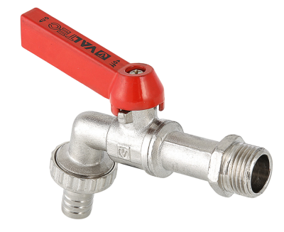  Кран водоразборный VALTEC 1/2'' со штуцером  (10/80) купить в Воронеже