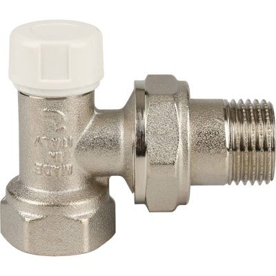  Клапан запорный для радиатора 1/2" угловой ITAP 396 (12/156) купить в Воронеже