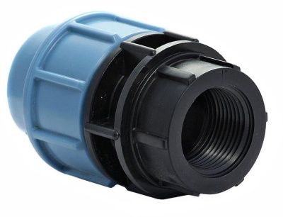  Муфта ПНД с внутренней резьбой UNIDELTA  25*1/2" (1/220) купить в Воронеже