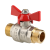  Кран шаровой полнопроходной VALTEC BASE 1/2'' рукоятка-бабочка,  НР-НР (12/192) купить в Воронеже