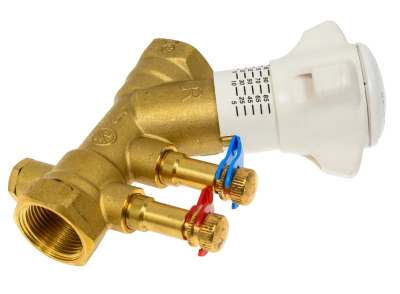  Клапан баланс лат R206B Ду20 Ру25 м/м Kvs5.5 нип Giacomini R206BY004 купить в Воронеже