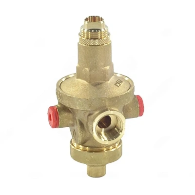  Регулятор давления мембранный Giacomin, Ду 20 Ру25 3/4'' ВР Рн=1,5 - 7бар., под манометр, арт R153M  купить в Воронеже