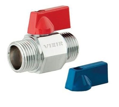  Кран шар мини VIEIR 1/2" нр/нр (10/200) купить в Воронеже