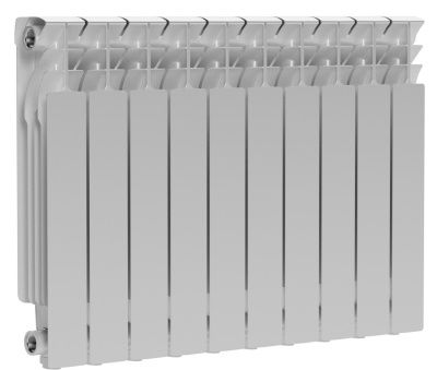  Радиатор алюминиевый SAS A2-500/100  4 секции 1,33кг 215Вт купить в Воронеже
