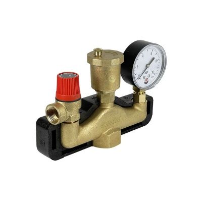  Группа безопасности латунная КЛАССИК в теплоизоляции VALFEX 3 бар (10) К купить в Воронеже