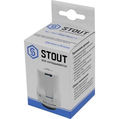  Термостатическая головка STOUT М30*1,5 (1/10) купить в Воронеже