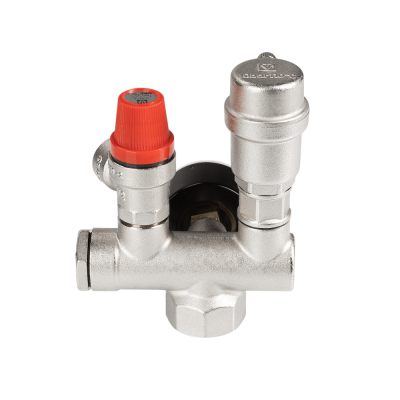  Группа безопасности VALTEC, с латунным корпусом (с манометрами 0-4 бар ) (1/20) купить в Воронеже