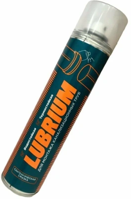  Смазка сантехническая  LUBRIUM, баллон, аэрозоль, 400 мл. купить в Воронеже