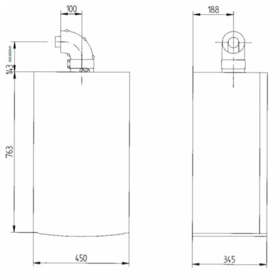  Котел настенный BAXI LUNA 3 comfort 240 Fi закрытая камера купить в Воронеже