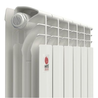  Радиатор биметаллический НРЗ серия ПРОФИ 500/100 12 секций вес 2,0кг 197Вт купить в Воронеже