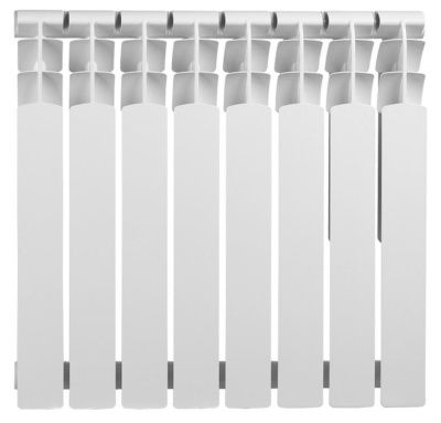  Радиатор алюминиевый SAS F2-500/100 12 секций 0.75кг 137Вт купить в Воронеже