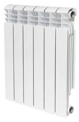  Радиатор алюминиевый  SOLUR PREMIUM A-500/80  5 секций 1,33кг 180Вт/секция купить в Воронеже