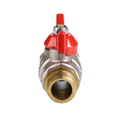  Кран шаровой полнопроходной с полусгоном. VALTEC BASE 3/4'' рукоятка-бабочка, НР-НР (7/42) купить в Воронеже