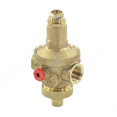  Регулятор давления мембранный Giacomin, Ду15, Ру25, 1/2'' ВР, Рн=1,5 - 7бар., с выходом под манометр, арт R153M  купить в Воронеже