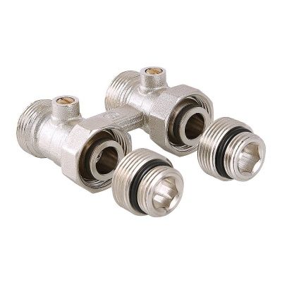  Узел VALTEC для нижнего подключения радиатора (комплект) 1/2"х3/4 евроконус (9/54) купить в Воронеже
