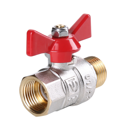  Кран шаровой полнопроходной VALTEC BASE 1'' рукоятка-бабочка, ВР-НР (6/90) купить в Воронеже