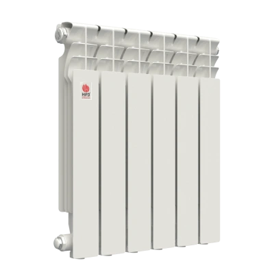  Радиатор алюминиевый НРЗ серия ЛЮКС 500/80 7 секций вес 1,05кг 180Вт купить в Воронеже