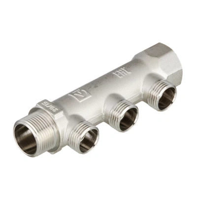  Коллектор VALTEC 3/4", 3 вых. х 1/2" нар. (2/50) купить в Воронеже